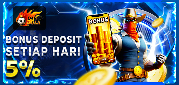BONUS DEPOSIT 5% SETIAP HARI